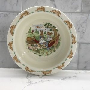 Royal Doulton Bunnykins Picnic Bowl